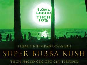 GREEN OCEAN/THCH 10%�AH4CBD�ACBG/���l���� THCH���L�b�h/Super BUBBA Kush�@1ml