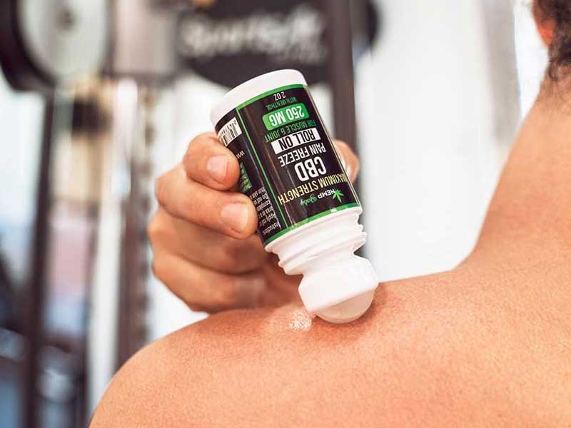 Hemp Baby CBD Freeze Roll On CBD 500mg �X�L���t���[�Y���[���I���A�ؓ��E�֐ߗp���[���I��