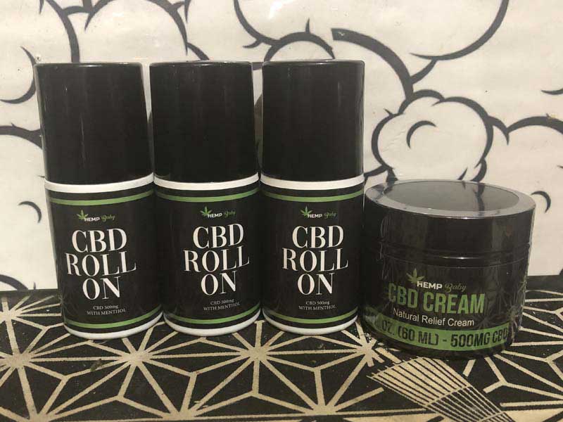 Hemp Baby CBD Freeze Roll On CBD 500mg �X�L���t���[�Y���[���I���A�ؓ��E�֐ߗp���[���I��