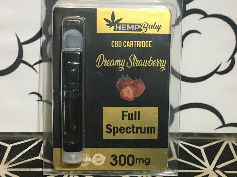 HEMP BABY Full Spectrum CBD 1.0ml 510 Cartridge CBD 30% �w���v�x�C�r�[ �t���X�y�N�g����CBD 