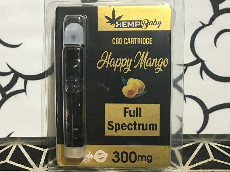 HEMP BABY Full Spectrum CBD 1.0ml 510 Cartridge CBD 30% �w���v�x�C�r�[ �t���X�y�N�g����CBD 