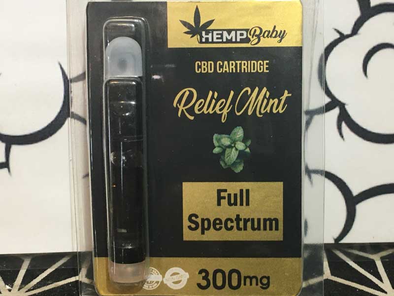 HEMP BABY Full Spectrum CBD 1.0ml 510 Cartridge CBD 30% �w���v�x�C�r�[ �t���X�y�N�g����CBD 