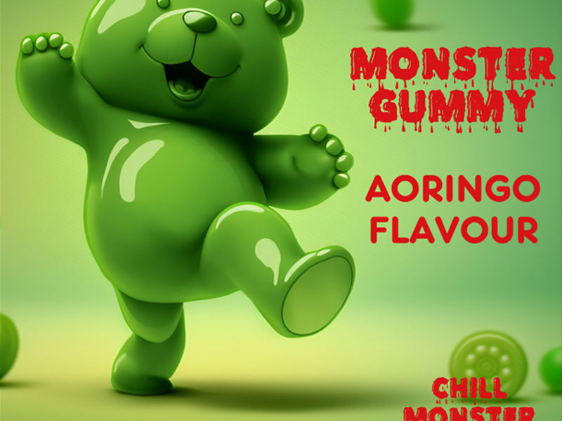 CHILL MONSTER/MONSTER GUMMY �����X�^�[�O�~/CBD500mg(�Ԃǂ���)5������@by Hubble Bubble