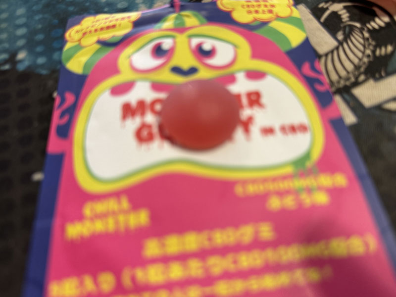 CHILL MONSTER/MONSTER GUMMY �����X�^�[�O�~/CBD500mg(�Ԃǂ���)5������@by Hubble Bubble