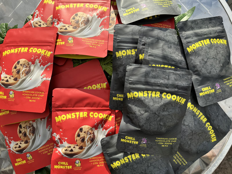 CHILL MONSTER/MONSTER COOKIE American Choco Chip �A�����J���`���R�`�b�v���ACBN300mg