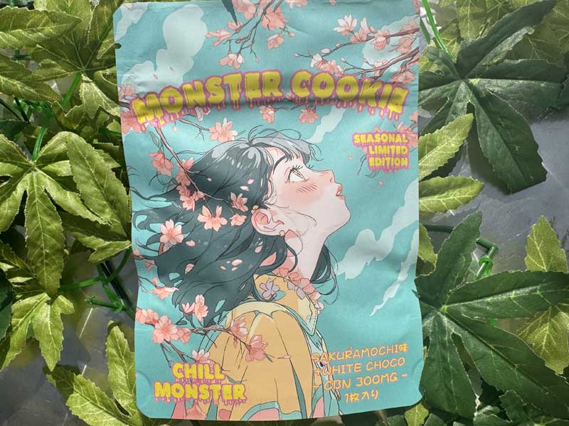 �G�ߌ��� CHILL MONSTER/MONSTER COOKIE �����X�^�[�N�b�L�[���ݖ��{�z���C�g�`���R�ACBN300mg