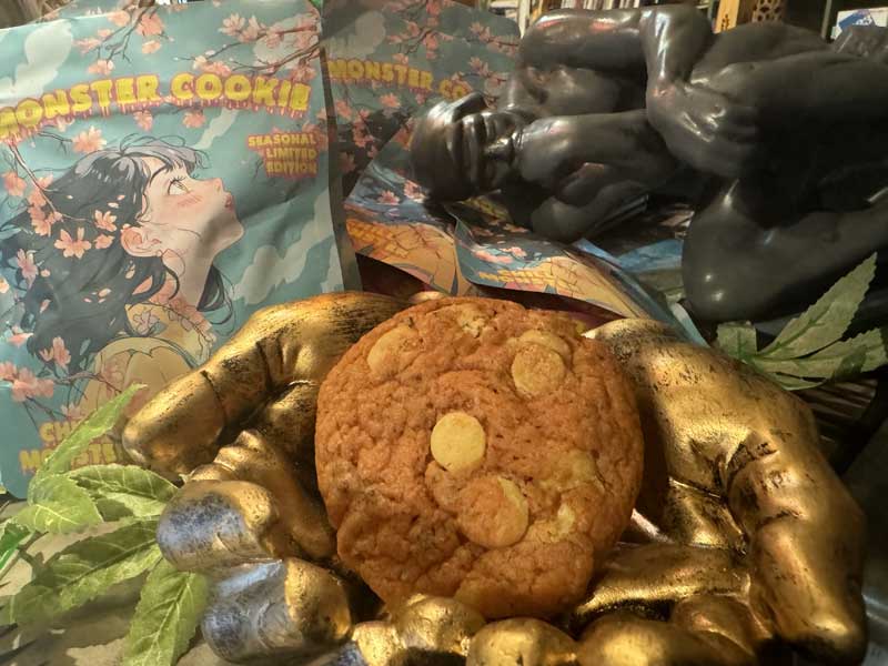 �G�ߌ��� CHILL MONSTER/MONSTER COOKIE �����X�^�[�N�b�L�[���ݖ��{�z���C�g�`���R�ACBN300mg