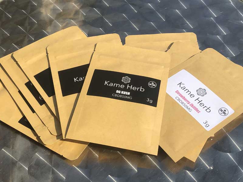 kamerui CBD �J�����C �J���i�r�W�I�[�� Premium Kame Herb 3g �v���~�A���J���n�[�u�ACBD�W���C���g