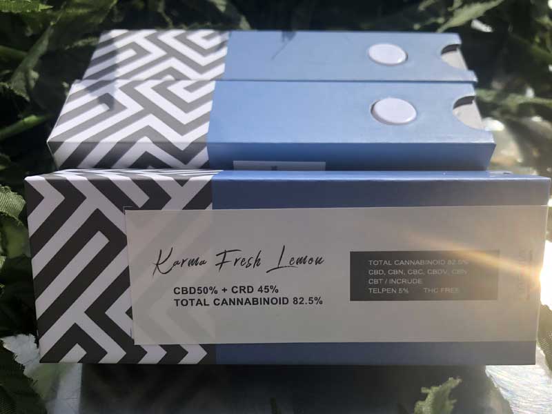 KARMA MIXOLOGY/Karma Fresh Lemon CBD50���@CRD45���@�g�[�^��95% �u���X�yCBD���L�b�h