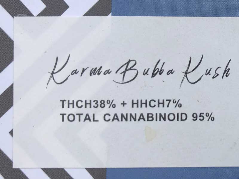 KARMA MIXOLOGY/�J�[�} �~�N�\���W�[ Karma Bubba Kush/THCH38%+HHCH7% + ��×p�e���y��