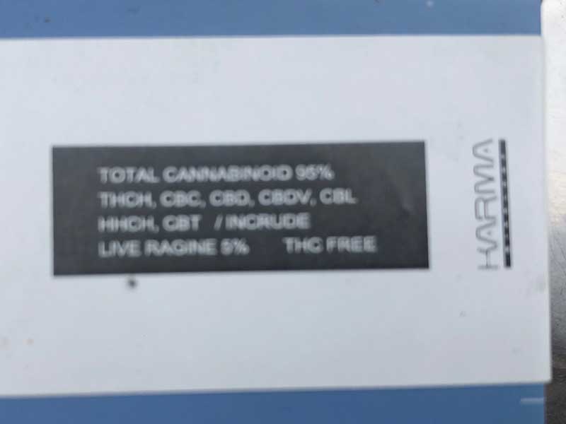 KARMA MIXOLOGY/�J�[�} �~�N�\���W�[ Karma Bubba Kush/THCH38%+HHCH7% + ��×p�e���y��