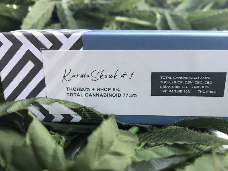KARMA MIXOLOGY/�J�[�} �~�N�\���W�[ Karma Skunk#1 THCH20% + HHCP5% + CRD Dark 65% 
