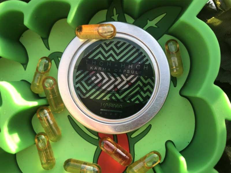 KARMA MIXOLOGY/THCH+HHCH KARMA Capsule 10 Pack & 1�� �A�J�[�}�J�v�Z�� 