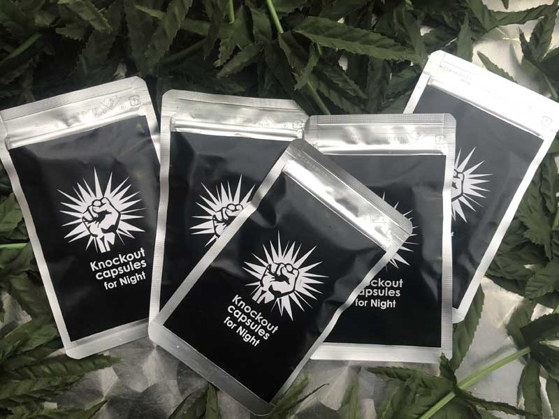 Knockout capsules for Night 3000mg�i30���j�m�b�N�A�E�g �����pCBN�J�v�Z���ACBD�J�u�Z��