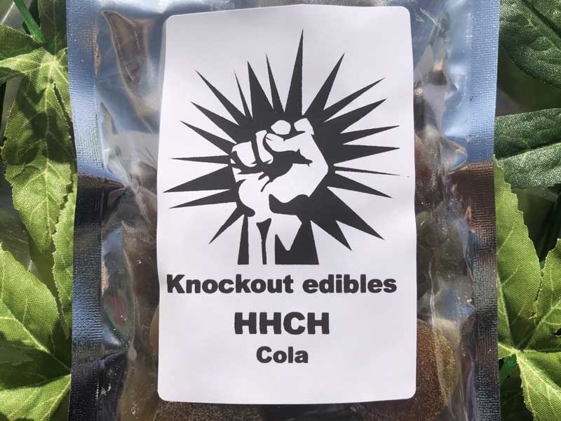 Knockout �m�b�N�A�E�g HHCH Edibles Gummy HHCH�n�[�h�O�~�@HHCH 30mg x 10�� COLA��