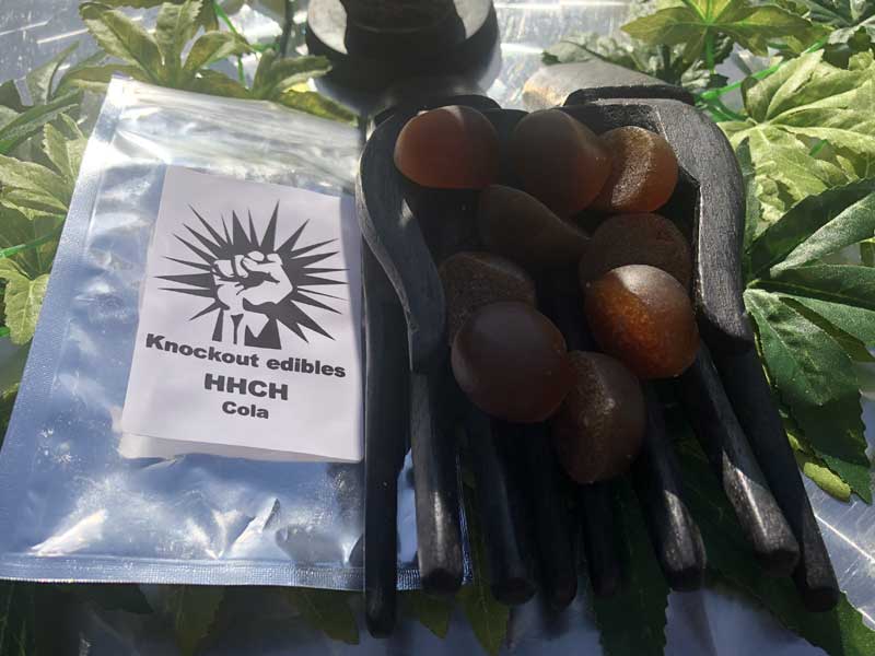 Knockout �m�b�N�A�E�g HHCH Edibles Gummy HHCH�n�[�h�O�~�@HHCH 30mg x 10�� COLA��