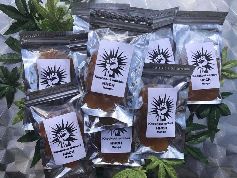 Knockout �m�b�N�A�E�g HHCH Edibles Gummy HHCH�n�[�h�O�~�@HHCH 30mg x 10�� �z���C�g�s�[�`��