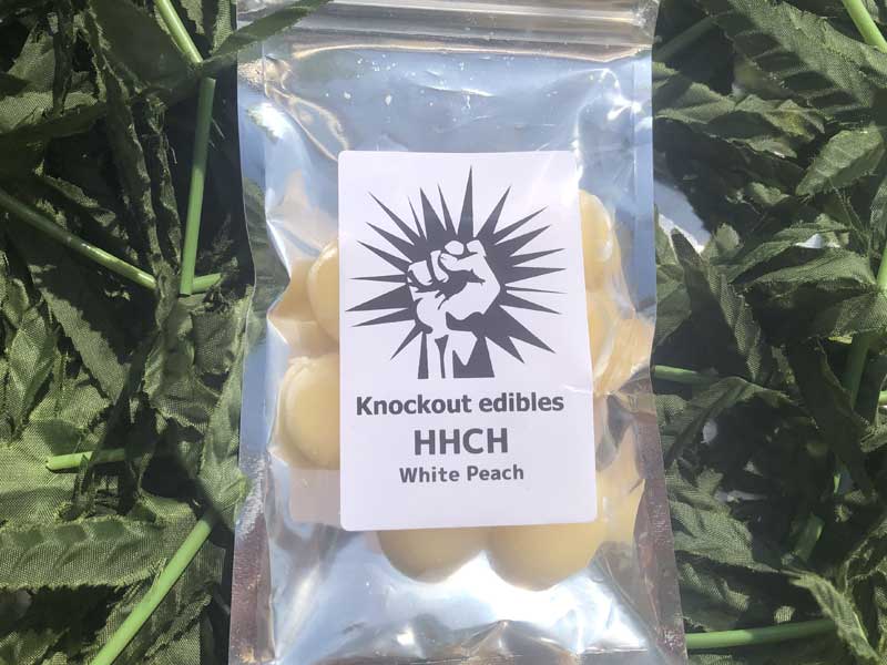 Knockout �m�b�N�A�E�g HHCH Edibles Gummy HHCH�n�[�h�O�~�@HHCH 30mg x 10�� �z���C�g�s�[�`��