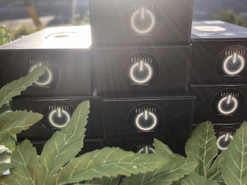 Knockout Vape Activate/Super Silver Haze/HHCH 30% 1ml �T�e�B�o�D���̃n�C�u���b�h 1ml