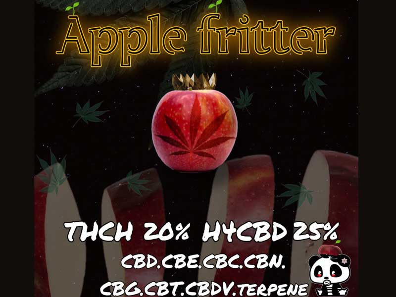 Leuke dagen(���[�N�_�[�Q��) Apple fritter THCH20% 0.5ml�@�p���_����THCH���L�b�h