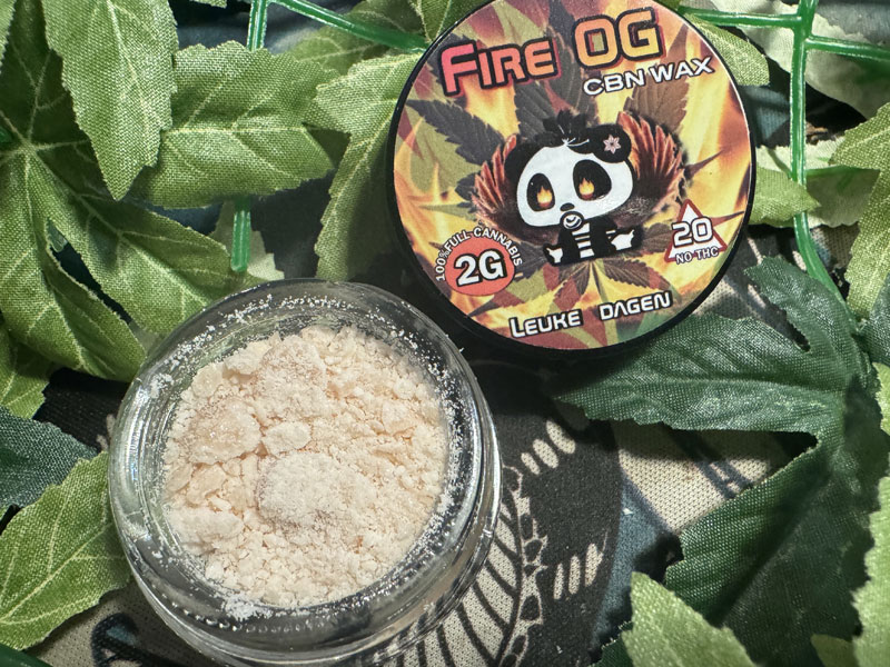 Leuke dagen(���[�N�_�[�Q��)�@�p���_���L�b�h FIRE OG CBN WAX 2g�@�t�@�C���[OG