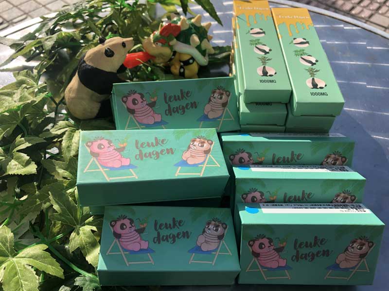 Leuke dagen Triple G HHCH30% 0.5ml & 1ml Indica �D�� Hybrid HHCH���L�b�h�A�p���_���L�b�h