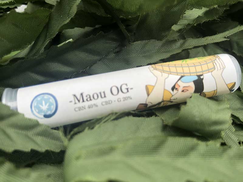 ���c CBN MAOU OG 1ml/CBN 40% CBD 19% CBG 1% &�w���v�e���y�� CBN �J�[�g���b�W 510