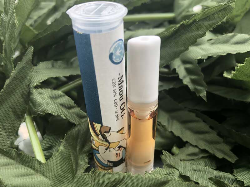 ���c CBN MAOU OG 1ml/CBN 40% CBD 19% CBG 1% &�w���v�e���y�� CBN �J�[�g���b�W 510