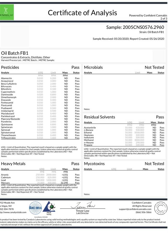 ���c �܂��� CBD�ACBN �n�[�u�A510�J�[�g���b�W�A�������͏��ACertificate of Analysis