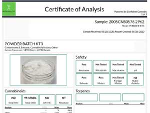 ���c �܂��� CBD�ACBN �n�[�u�A510�J�[�g���b�W�A�������͏��ACertificate of Analysis