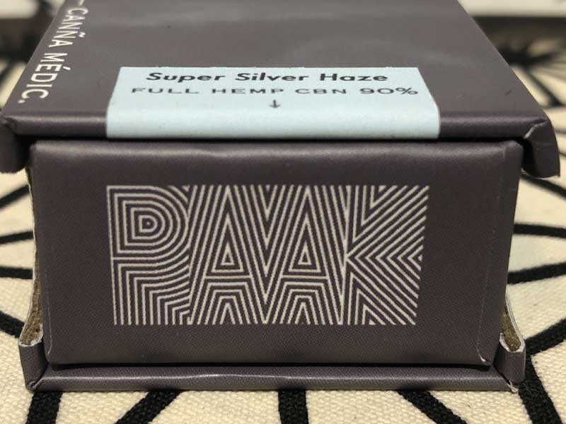 Paak Canna Medic パークカンナメディック CBN優勢 フルヘンプ リキッド 90% Super Silver Haze 0.5ml