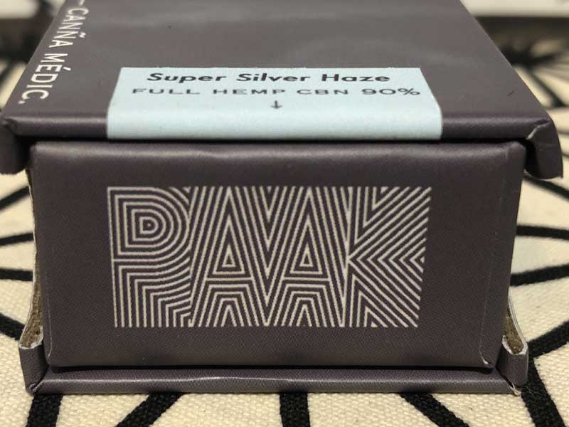 Paak Canna Medic �p�[�N�J���i���f�B�b�N CBN�D�� �t���w���v ���L�b�h 90% Super Silver Haze 0.5ml
