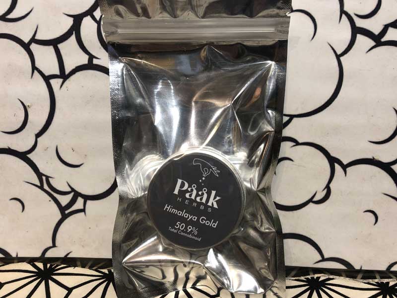 Paak Canna Medic Dank series �@Himalaya Gold�@CRD CBD & CBN & CBG �n�[�u 3.5g ��1781m