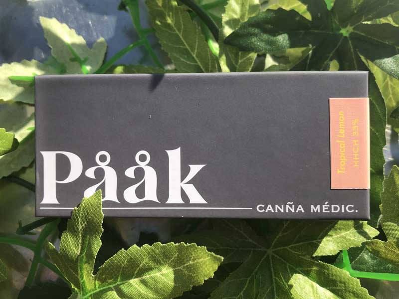 Paak Canna Medic �p�[�N�J���i���f�B�b�N�@HHCH 33% & CBG/Tropical Lemon HHCH���L�b�h