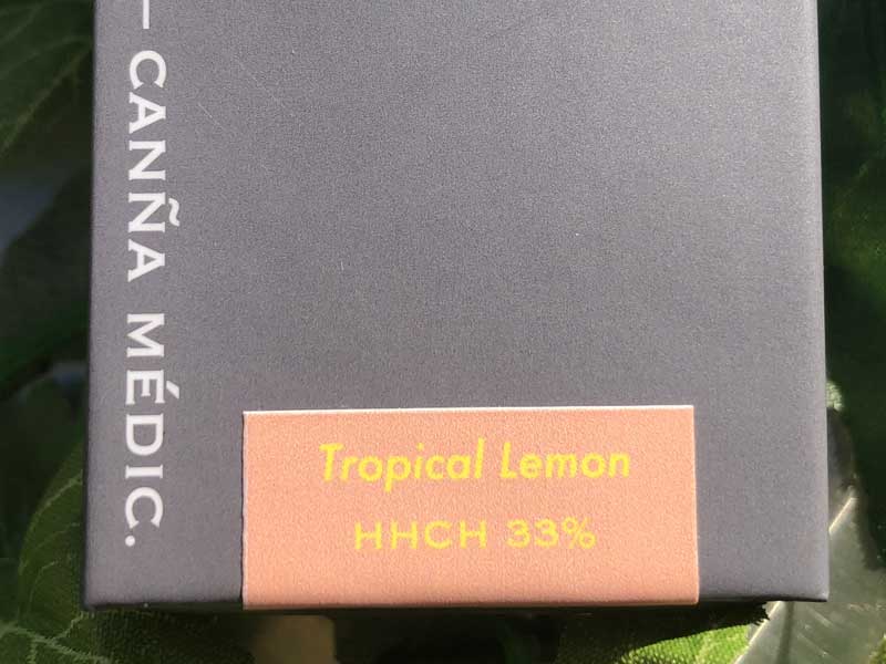 Paak Canna Medic �p�[�N�J���i���f�B�b�N�@HHCH 33% & CBG/Tropical Lemon HHCH���L�b�h