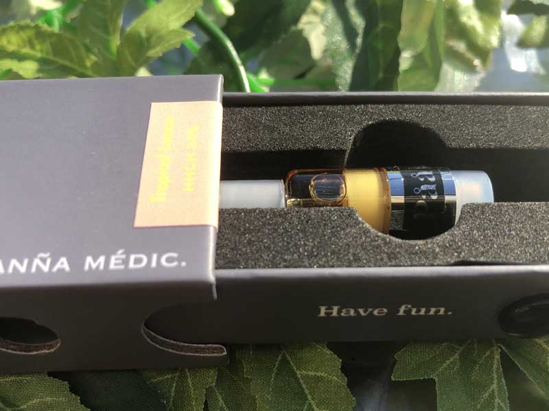 Paak Canna Medic �p�[�N�J���i���f�B�b�N�@HHCH 33% & CBG/Tropical Lemon HHCH���L�b�h