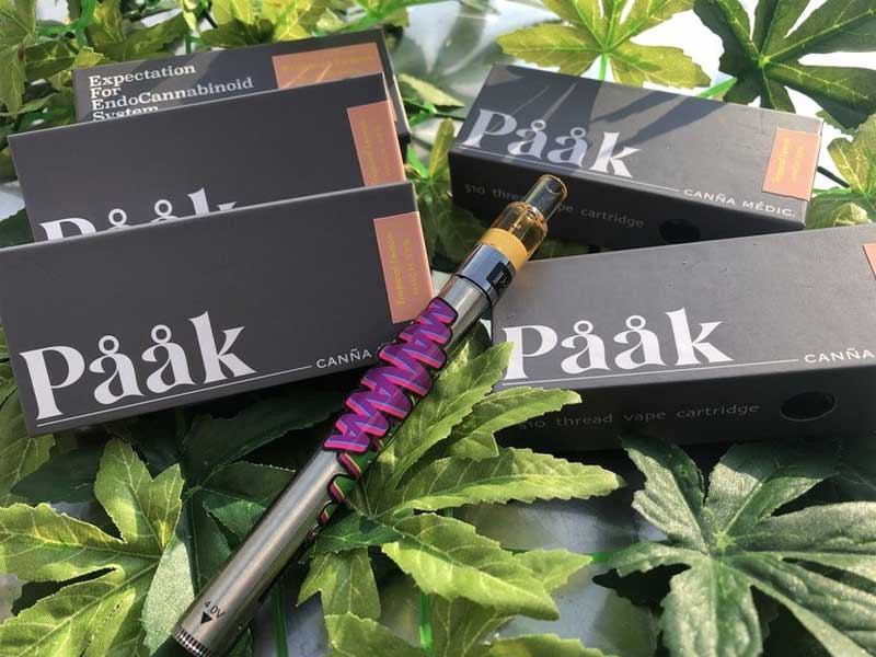 Paak Canna Medic �p�[�N�J���i���f�B�b�N�@HHCH 33% & CBG/Tropical Lemon HHCH���L�b�h