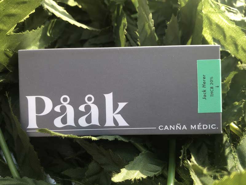 Paak Canna Medic パークカンナメディック　THCB 20% & CRDxCBDA /Jack Herer 0.5ml THCBリキッド