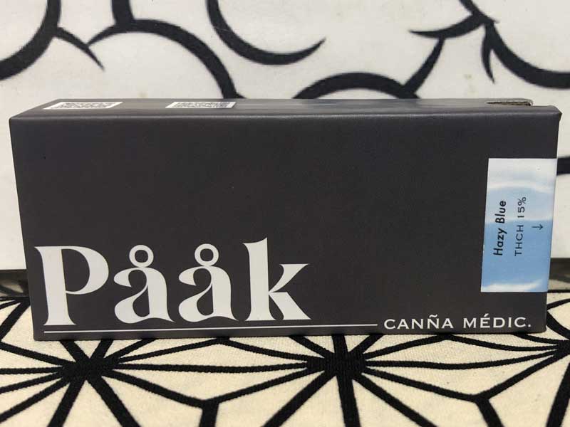 Paak Canna Medic �p�[�N�J���i���f�B�b�N�@THCH 15% & CBD�f�B�X�e�B���[�g/Hazy Blue THCH���L�b�h 0.5ml