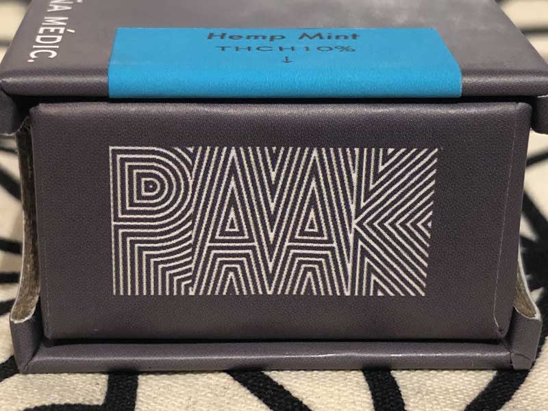 Paak Canna Medic �p�[�N�J���i���f�B�b�N�@THCH & CBD�f�B�X�e�B���[�g/�g�[�^��94%/Hemp Mint 