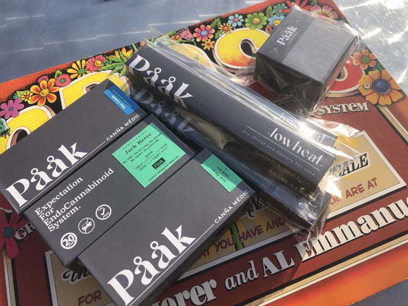 Paak Canna Medic �p�[�N�J���i���f�B�b�N Jack Herer CBG�D�� �t���w���v 94% WAX