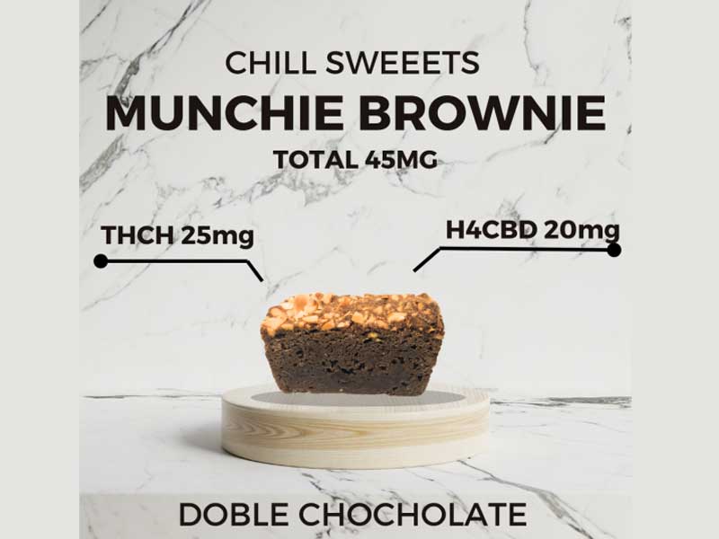 CBD SWEETS PARADAISE CBD/MUNCHIE BROWNIE/THCH25mgxH4CBD20mg x2�� �}���`�[�u���E�j�[