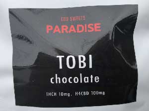 CBD SWEETS PARADAISE CBD/Tobi Chocolate gr`R ~N`Ri6jTHCH10mg