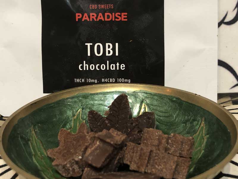 CBD SWEETS PARADAISE CBD/Tobi Chocolate �g�r�`���R �~���N�`���R�i6����jTHCH10mg