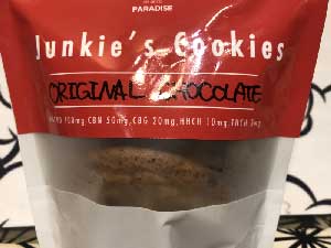 CBD SWEETS PARADAISE CBD/Junkie's Cookies �`���R�`�b�v�N�b�L�[3�� THCH 3mg HHCH2mg