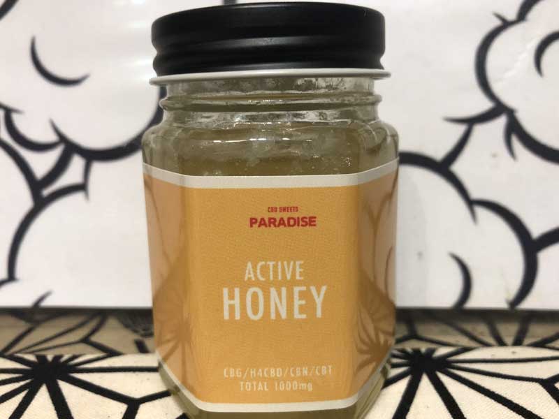 CBD SWEETS PARADAISE CBD/ACTIVE HONEY 100g CBG ������ �G�i�W�[ �M�qx�w���v�n�`�~�c