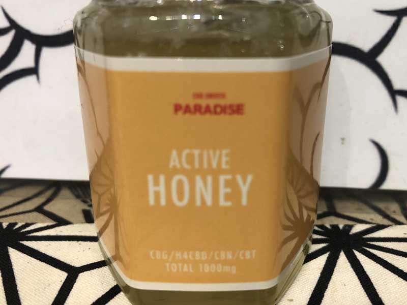 CBD SWEETS PARADAISE CBD/ACTIVE HONEY 100g CBG ������ �G�i�W�[ �M�qx�w���v�n�`�~�c