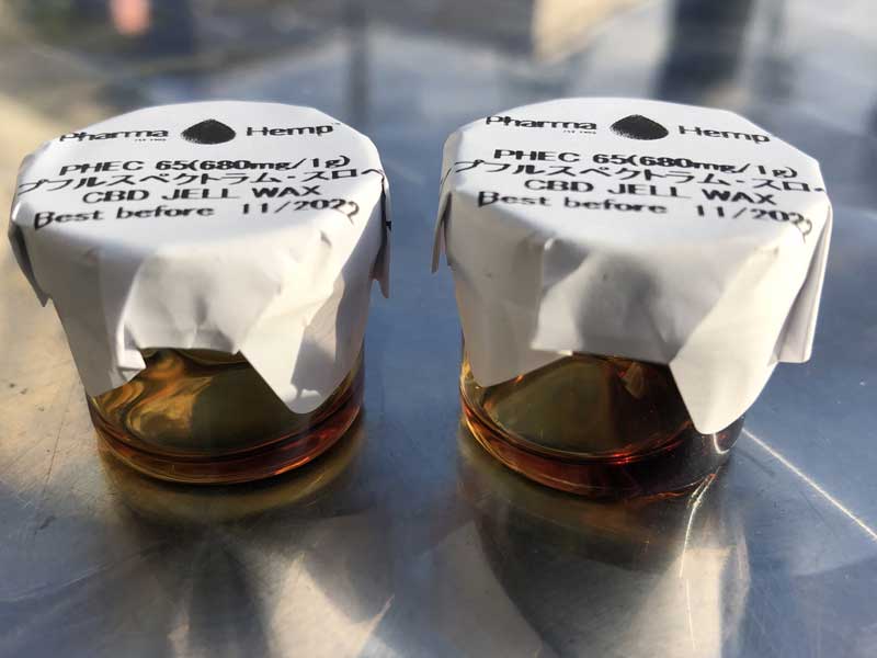 PharmaHemp CBD JELL WAX CBD680mg/1000mg �t�@�[�}�w���v �t���X�y�N�g���� CBD�W�F�����b�N�X