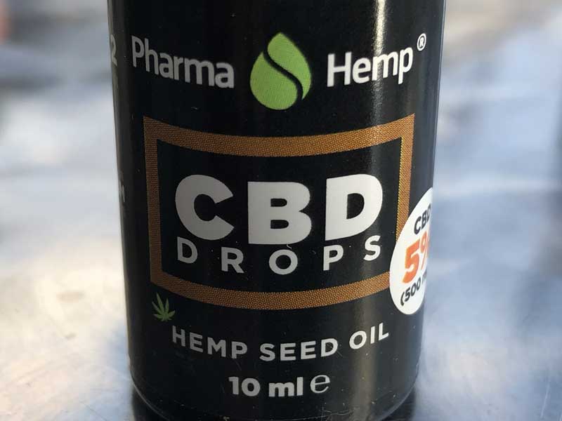 PharmaHemp PREMIUM BLACK CBD Oil Drop �t�@�[�}�w���v �t���X�y�N�g���� CBD�㉺�p�I�C�� 10ml