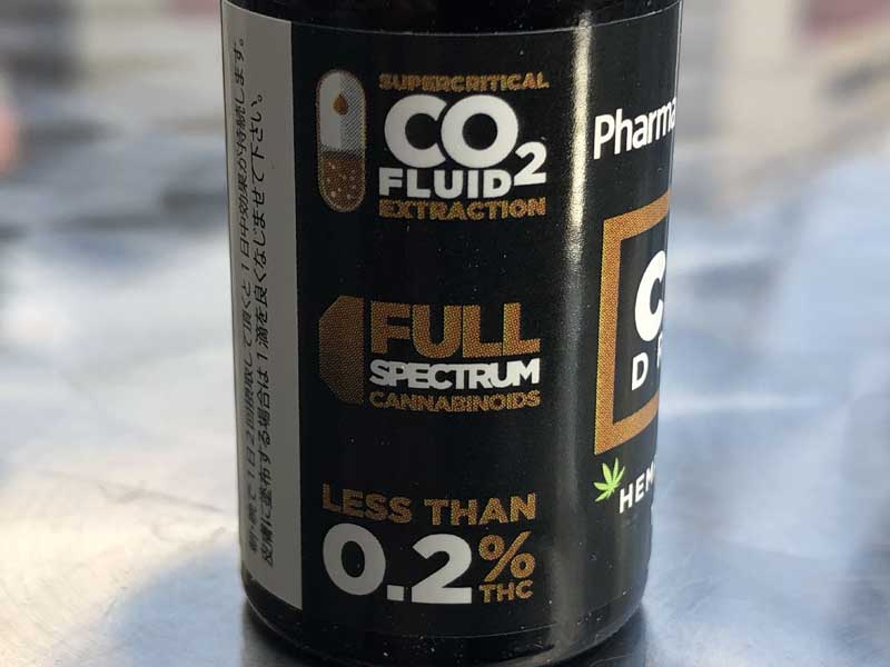 PharmaHemp PREMIUM BLACK CBD Oil Drop �t�@�[�}�w���v �t���X�y�N�g���� CBD�㉺�p�I�C�� 10ml